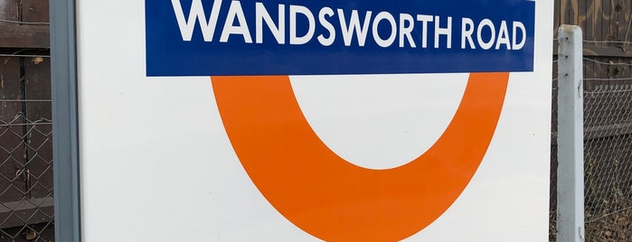 Wandsworth Road London Overground Station is one of Stations - NR London used.