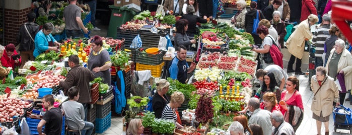Lehel Csarnok is one of Budapest's best markets (2014).