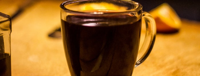 Ellátó Kert is one of Where to drink mulled wine in Budapest (2015).