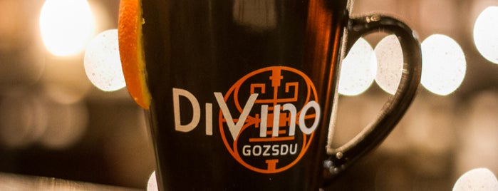 DiVino Gozsdu is one of Where to drink mulled wine in Budapest (2015).
