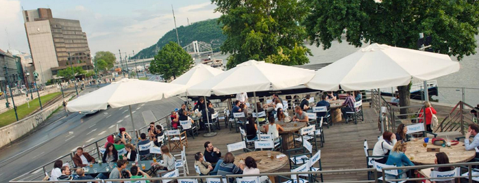 raqpart is one of Budapest's best rooftop terrace bars (2014).