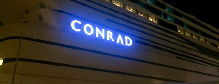 Conrad Manila is one of Vino Nights.