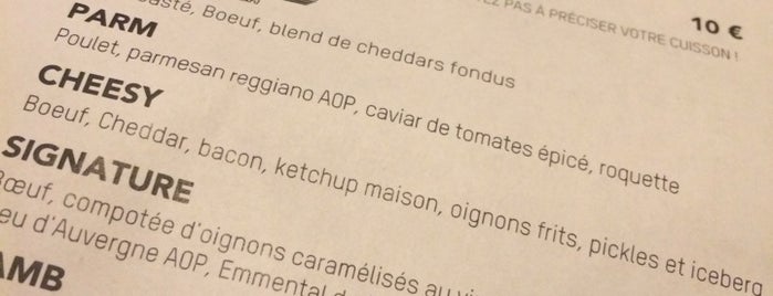 Blend Argout is one of Paris - Burgers.