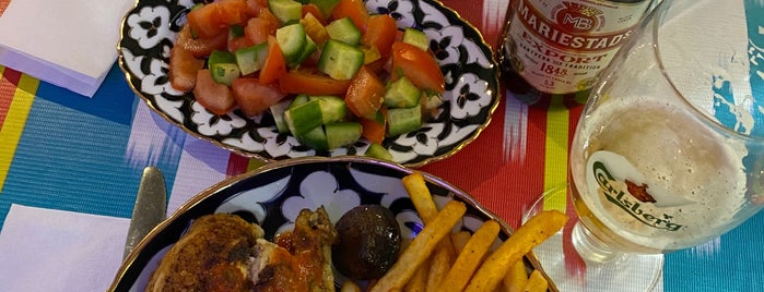 Restaurang Khan Baghdad Kolgrill is one of REAL Kebabs Stockholm.