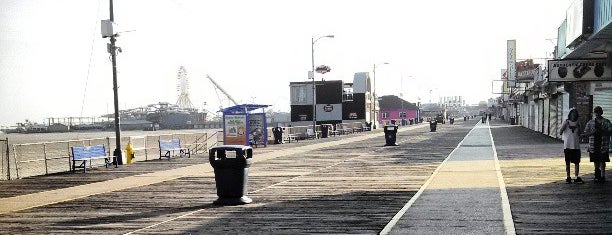 Wildwood Boardwalk is one of The 50 Most Popular Beaches in the U.S..