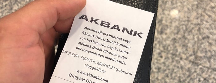 Akbank is one of İs icabi.
