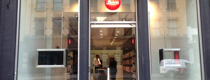 Leica Store SoHo is one of nyc.