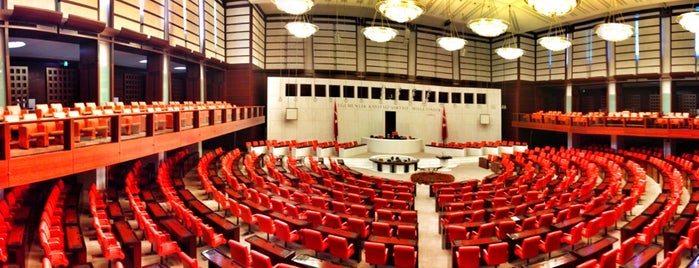 Grande Assemblée nationale de Turquie is one of Lieux qui ont plu à Murat karacim.