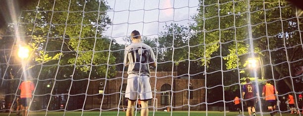 Sara Roosevelt Soccer Field is one of Kimmie's Saved Places.