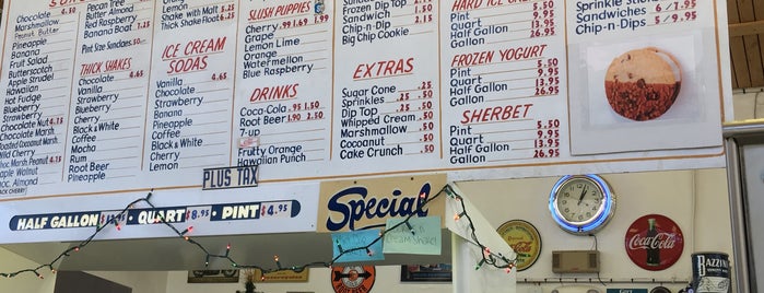 Ridgefield Ice Cream Shop is one of 500 Things to Eat & Where - New England.