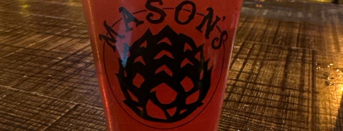 Masons Brewing Company is one of Bangor, Me.
