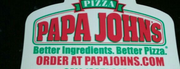 Papa John's Pizza is one of Locais curtidos por Albert.
