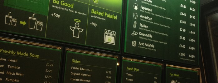 Just Falafel is one of Vegan food in London.