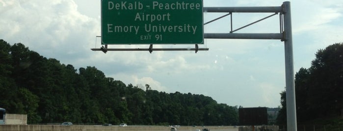 Interstate 85 at Exit 91 is one of Tempat yang Disukai Chester.