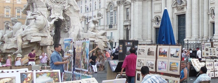 Piazza Navona is one of Italy: Dining, Coffee, Nightlife & Outings.