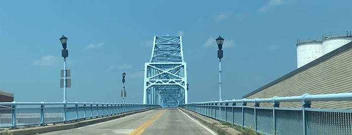 Glover Cary Bridge (Blue Bridge) is one of Midwest Outdoorsperson.