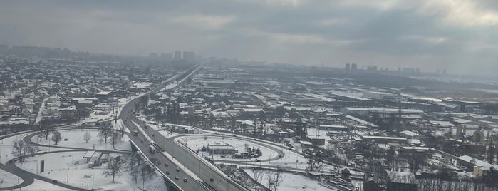 IEV Zhuliany Tower is one of Kiev.