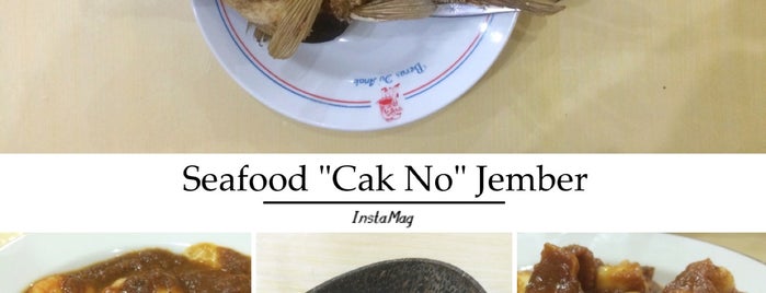 Cak No Seafood is one of Jember To Do List.