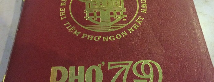Pho 79 is one of food joints.
