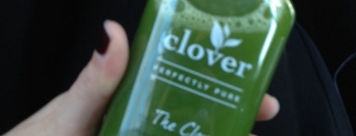 Clover Juice is one of Lunch bests!.