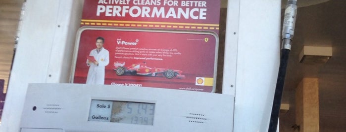 Shell is one of Fueling Centers (Ctrs).