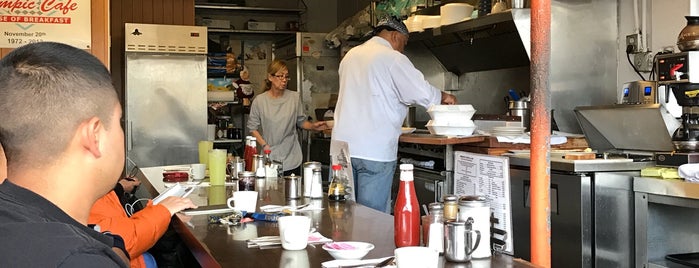 Olympic Cafe House of Breakfast is one of Old School L.A. Diners & Coffee Shops.