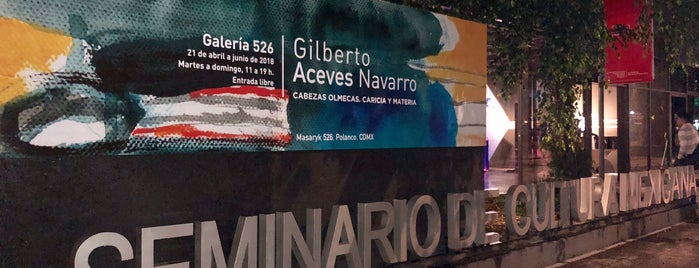 Seminario De Cultura Mexicana is one of Orte, die Darío Moreno gefallen.