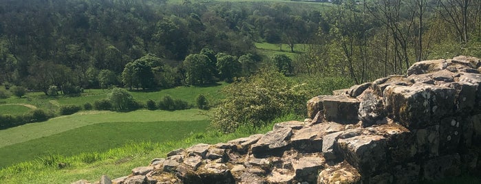 Harrow's Scar Milecastle and Wall - Hadrian's Wall is one of Anglie.
