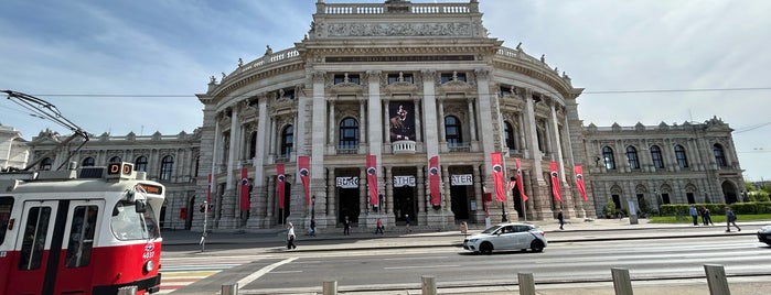 Burgtheater is one of Vienna, Austria.