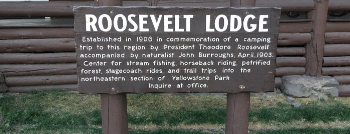 Roosevelt Lodge is one of สถานที่ที่ Ryan ถูกใจ.