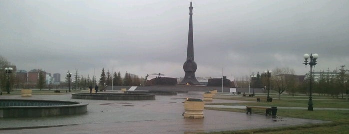 Площадь Защитников Отечества is one of Astana #4sqCities.