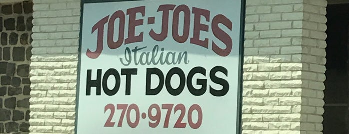 Joe Joe's Italian Hot Dogs is one of Dogs in Jersey.