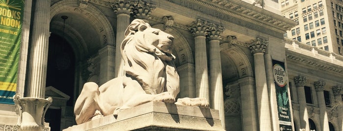 New York Public Library - Stephen A. Schwarzman Building is one of NYC April 15.