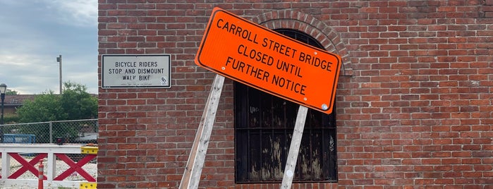 Carroll Street Bridge is one of NYC.