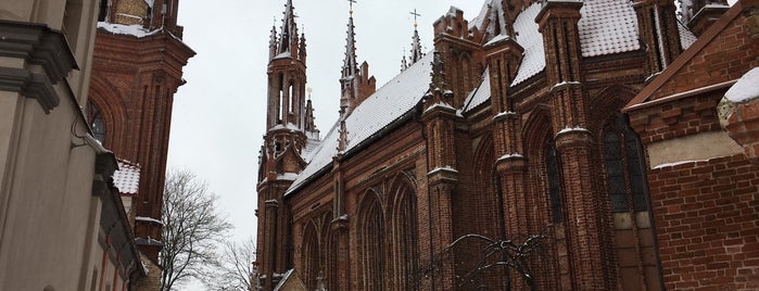 Šv. Onos bažnyčia | St. Anne's Church is one of สถานที่ที่ Nataliya ถูกใจ.
