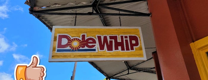 Dole Whip is one of Maui.