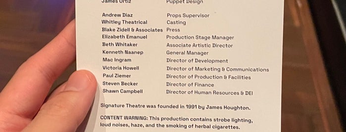 Pershing Square Signature Theater is one of Puma.