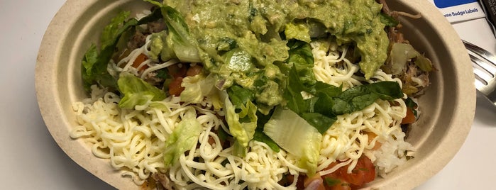 Chipotle Mexican Grill is one of Times Square Lunch.