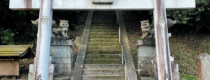 生駒山口神社 is one of 式内社 大和国1.