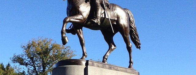 George Washington Equestrian Statue is one of Boston.