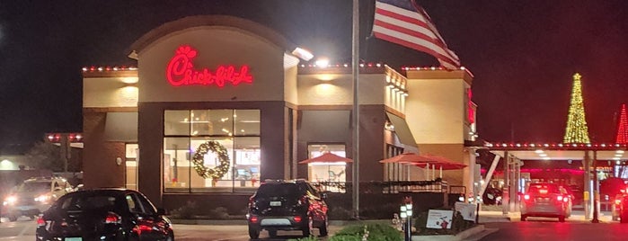 Chick-fil-A is one of kellerhalls hangouts.
