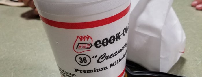 Cook Out is one of Lizzie 님이 저장한 장소.