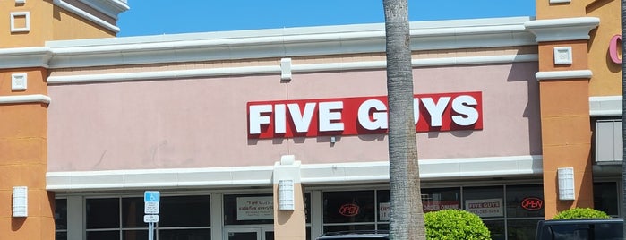 Five Guys is one of Dining in Historic Downtown Stuart, FL.