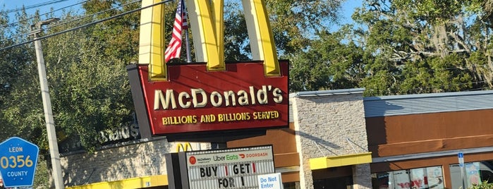 McDonald's is one of My places..