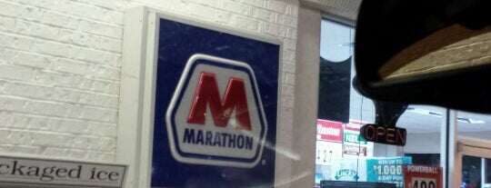 Marathon Gas Station is one of Tempat yang Disukai Mo.