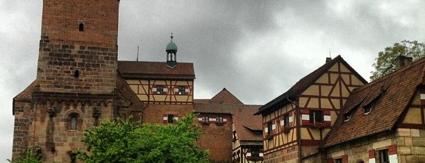 Nuremberg Castle is one of Nürmberg..