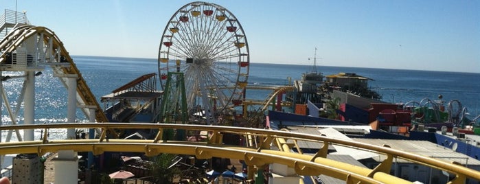 West Roller Coaster is one of Santa Monica.