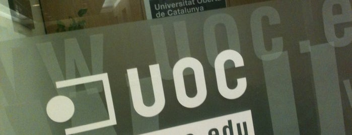 UOC (Universitat Oberta de Catalunya) is one of Seus UOC / Sedes UOC.
