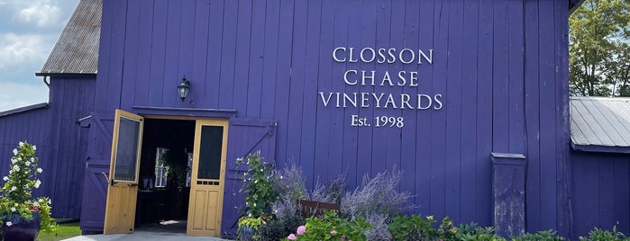 Closson Chase is one of Prince Edward county.