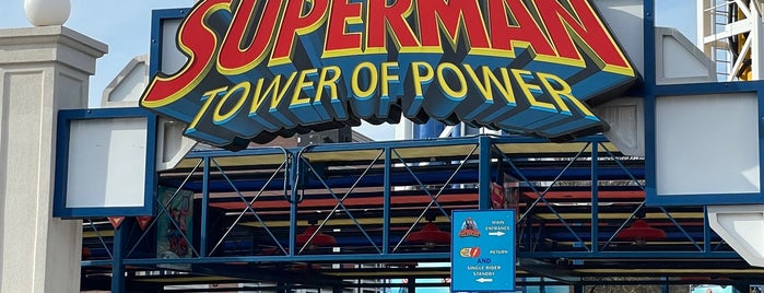Superman Tower Of Power is one of Must-visit Theme Parks in Arlington.